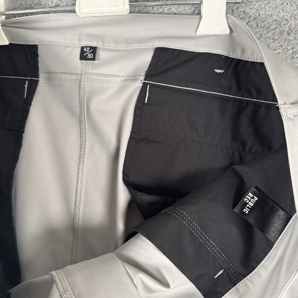 Public Rec Pants Mens 42x30 (44x28) Gray Dealmaker 5 Pocket Performance ***READ - Picture 11 of 12